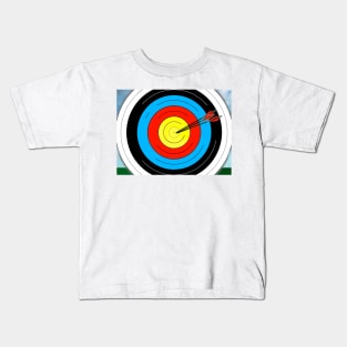 Archery Arrows Target Practice Kids T-Shirt